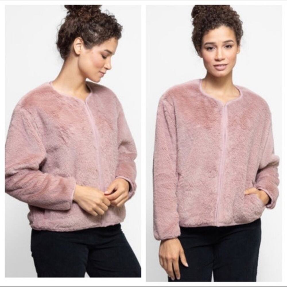 Xirena Faux Fur Jensen Jacket in Prism Pink Size XS